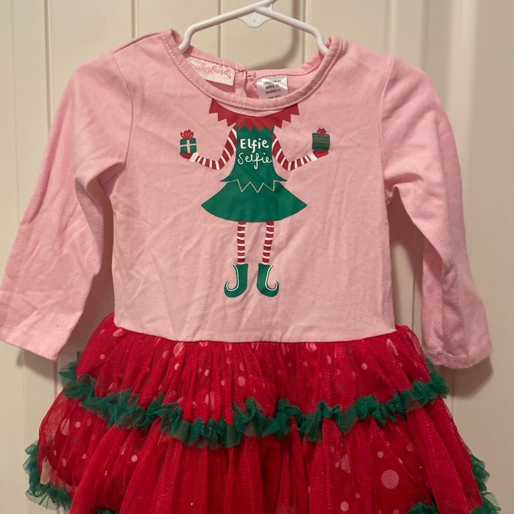 Girls Christmas Dress - 2T